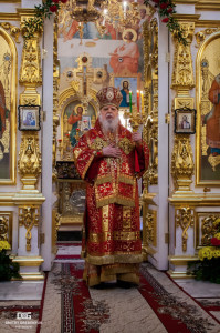 Благодатный огонь в Свято-Михайловском Соборе