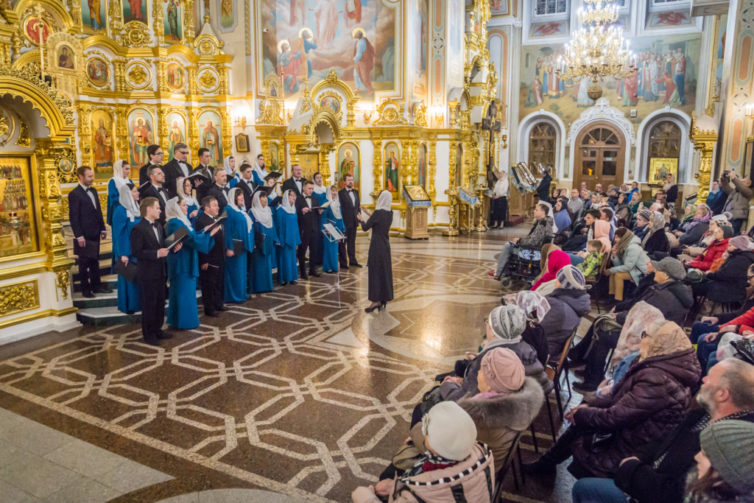 В рамках Парадельфийских игр состоялся концерт духовной музыки в кафедральном соборе