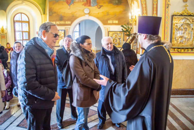 Кафедральный собора г. Ижевска посетила принцесса княжества Монако