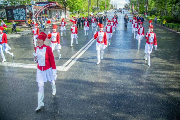 В Ижевске прошел Парад духовых оркестров, приуроченный ко Дню славянской письменности и культуры