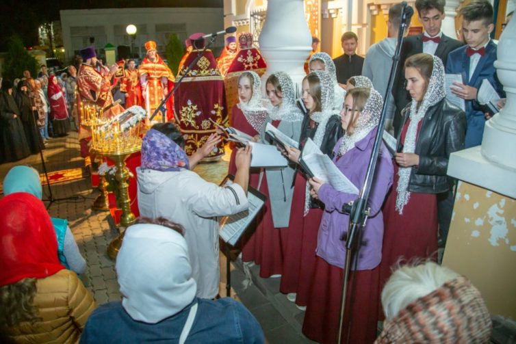 Детский хор собора принял участие в торжествах в честь святых царственных страстотерпцев
