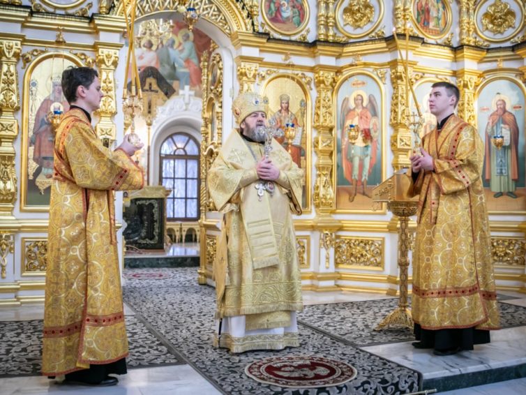 Служение архипастыря в Неделю Торжества Православия