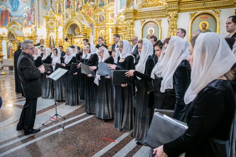 В кафедральном храме Ижевска прозвучала «Литургия» П.И. Чайковского